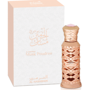 musk poudree huile haramain