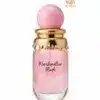 Flacon rose Marshmallow Blush Paris Corner avec capuchon rose et détails dorés.