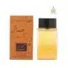 Parfum Kalemat d'Arabian Oud 50ml avec son coffret orange orné de calligraphies arabes.