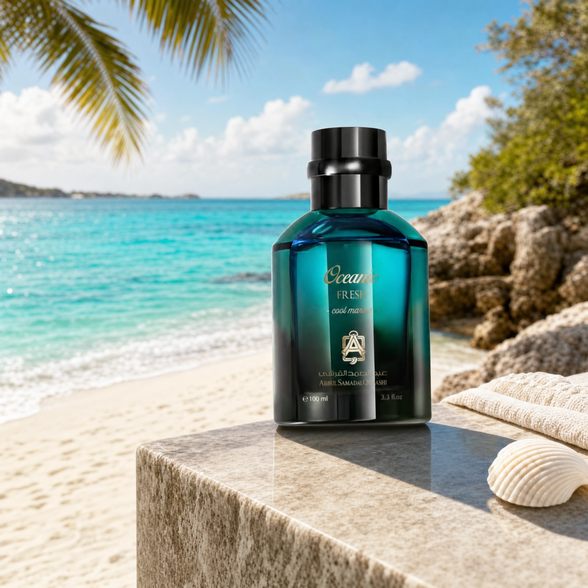 Parfum Oceanic Fresh par Abdul Samad Al Qurashi - Arabian Lux Perfumes - Fraîcheur marine Dubaï