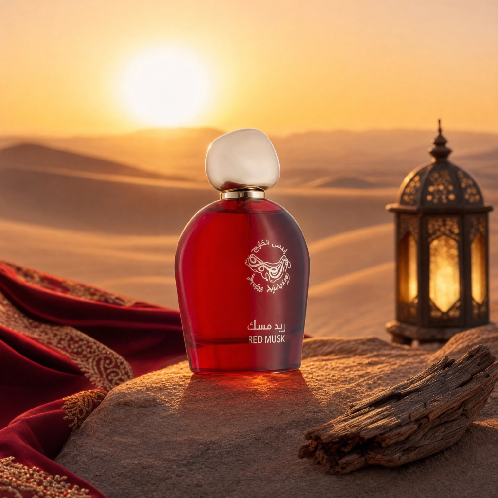 Parfum Red Musk par Anfas Al Khaleej - Arabian Lux Perfumes - Fragrance intense pour l'été